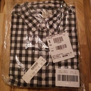 J Crew Mens Secret Wash Cotton Button Up
